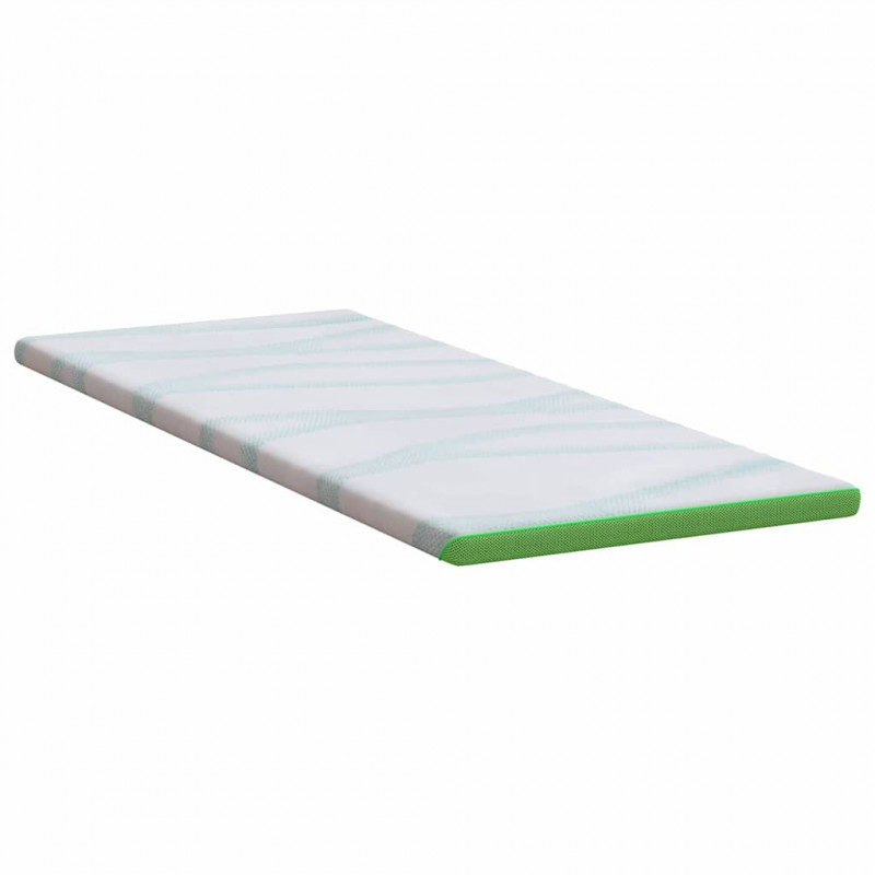 Nakładka na materac Biały i zielony 70 x 200 cm