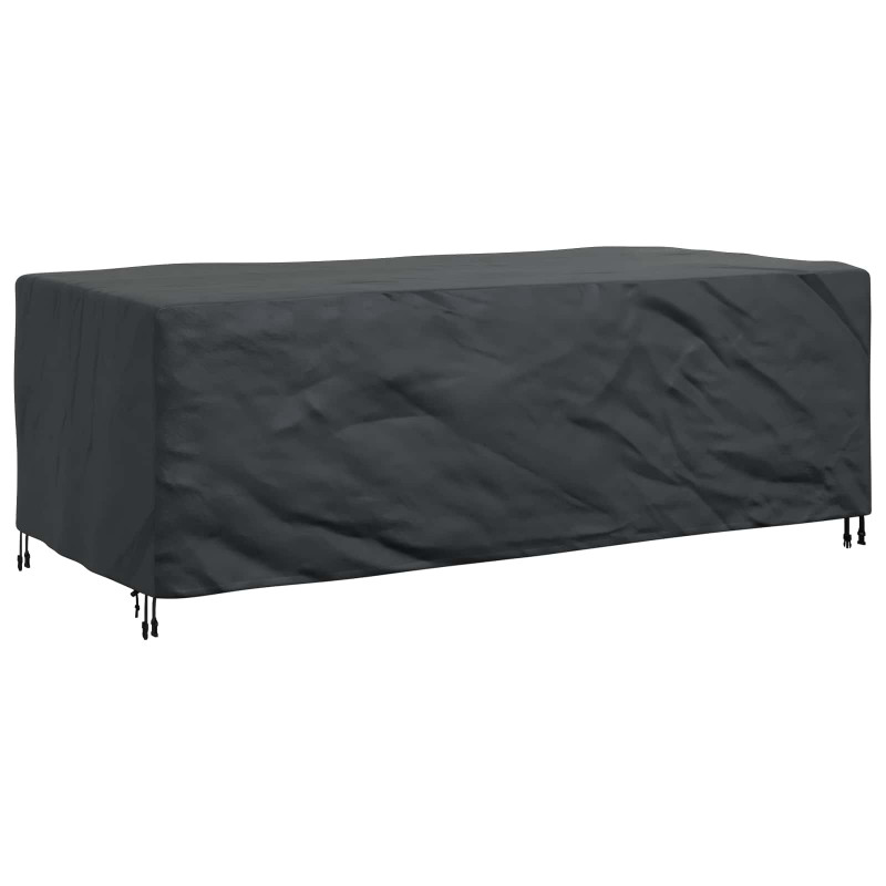 Pokrowiec na meble Gładki Czarny 229 x 113 x 73 cm 600D