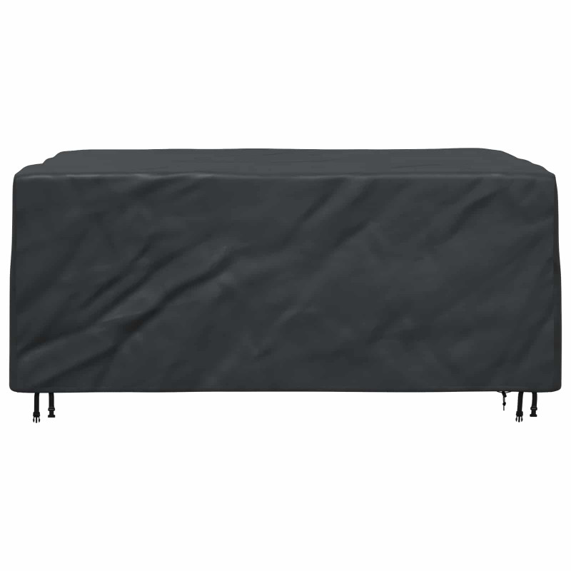 Pokrowiec na meble Gładki Czarny 230 x 165 x 80 cm 210D