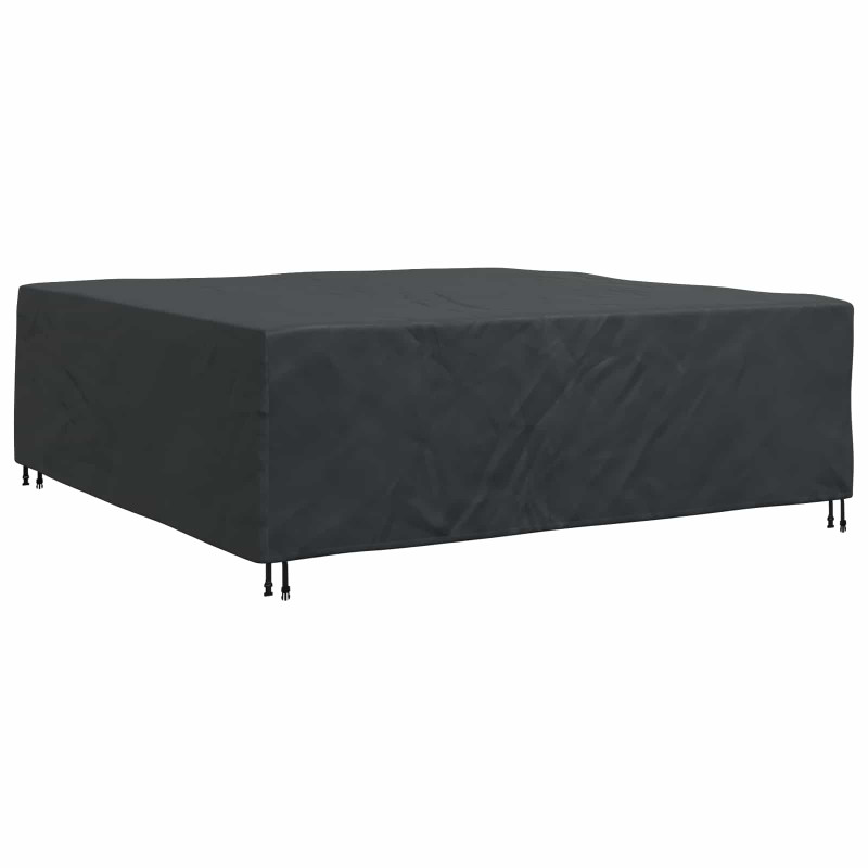 Pokrowiec na meble Gładki Czarny 235 x 235 x 70 cm 420D