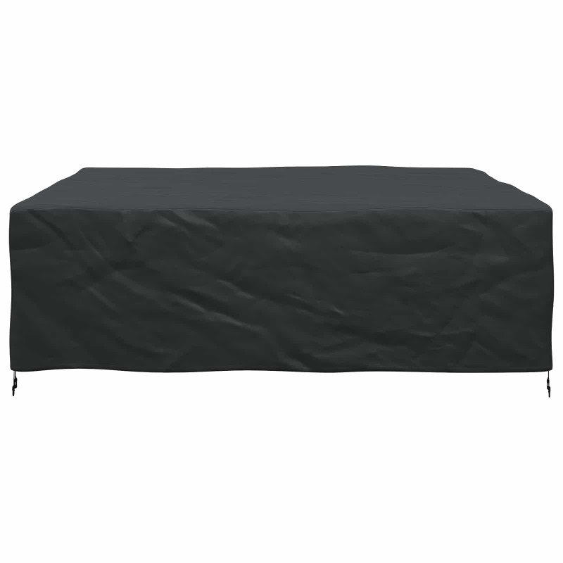 Pokrowiec na meble Gładki Czarny 235 x 235 x 70 cm 600D