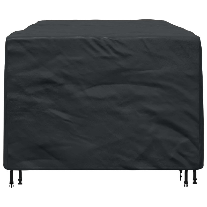 Pokrowiec na meble Gładki Czarny 240 x 110 x 70 cm 210D