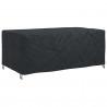 Pokrowiec na meble Gładki Czarny 240 x 140 x 90 cm 210D