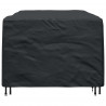 Pokrowiec na meble Gładki Czarny 240 x 140 x 90 cm 210D