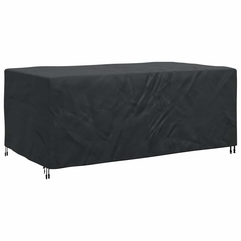 Pokrowiec na meble Gładki Czarny 240 x 140 x 90 cm 210D