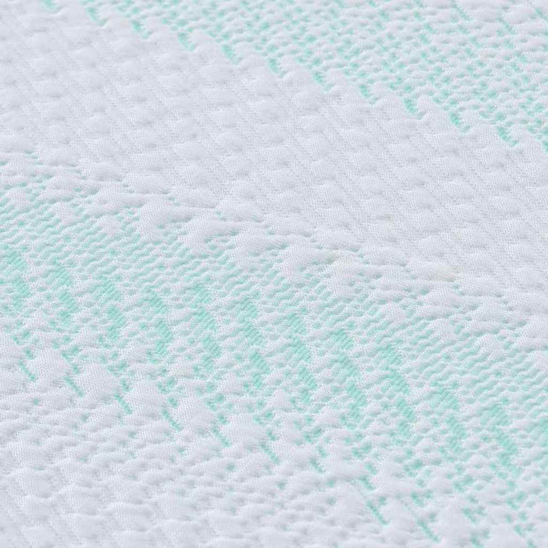 Nakładka na materac Biały i zielony 200 x 200 cm