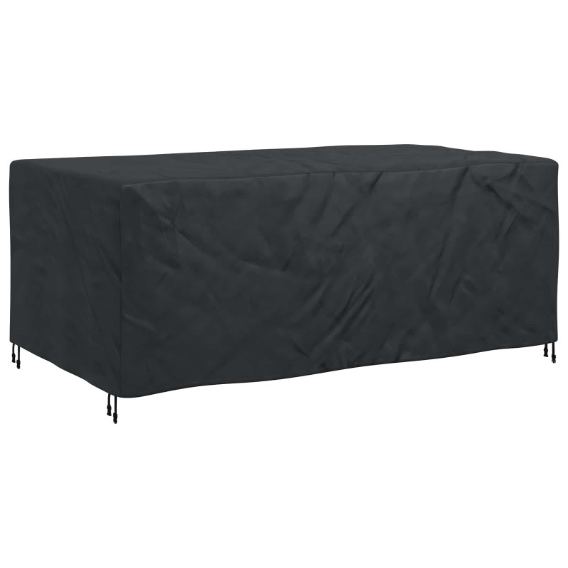 Pokrowiec na meble Gładki Czarny 240 x 140 x 90 cm 420D