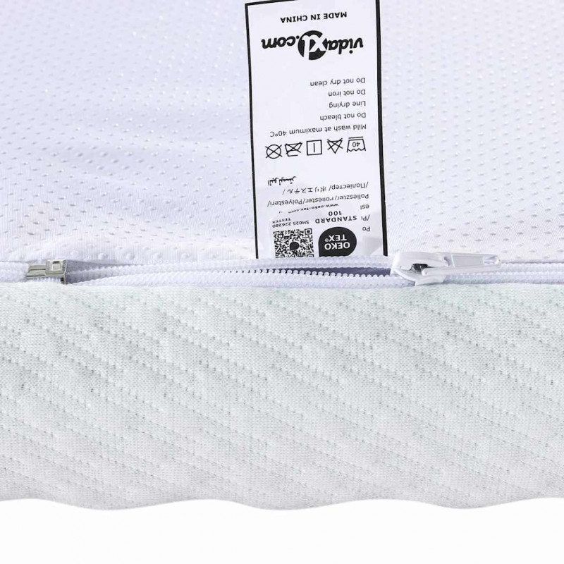 Nakładka na materac Biały i zielony 70 x 200 cm