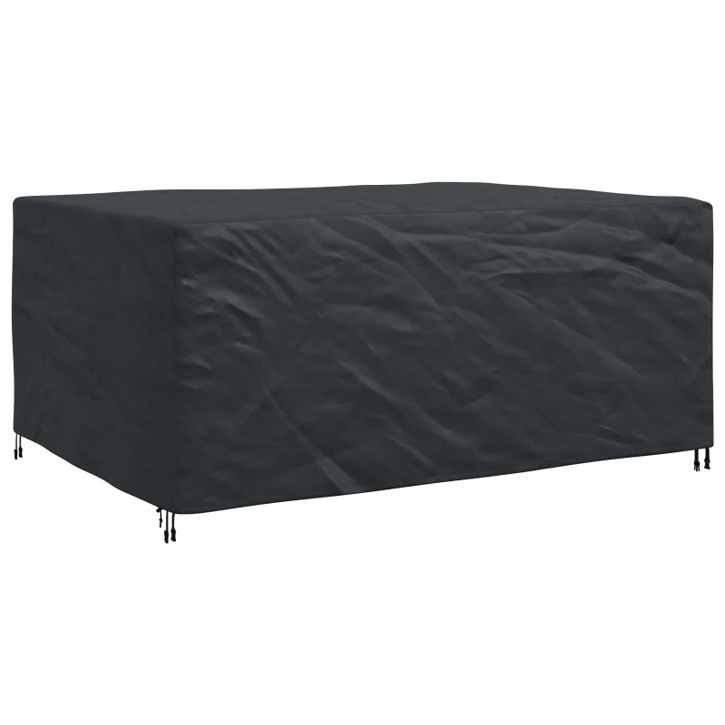 Pokrowiec na meble Gładki Czarny 240 x 160 x 100 cm 210D