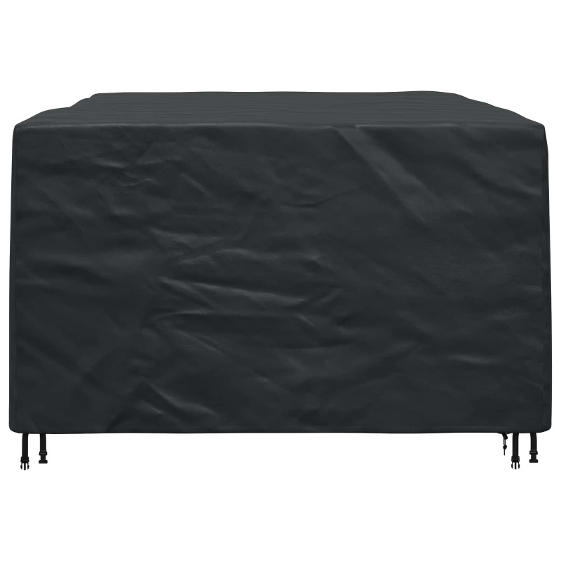 Pokrowiec na meble Gładki Czarny 240 x 180 x 100 cm 600D