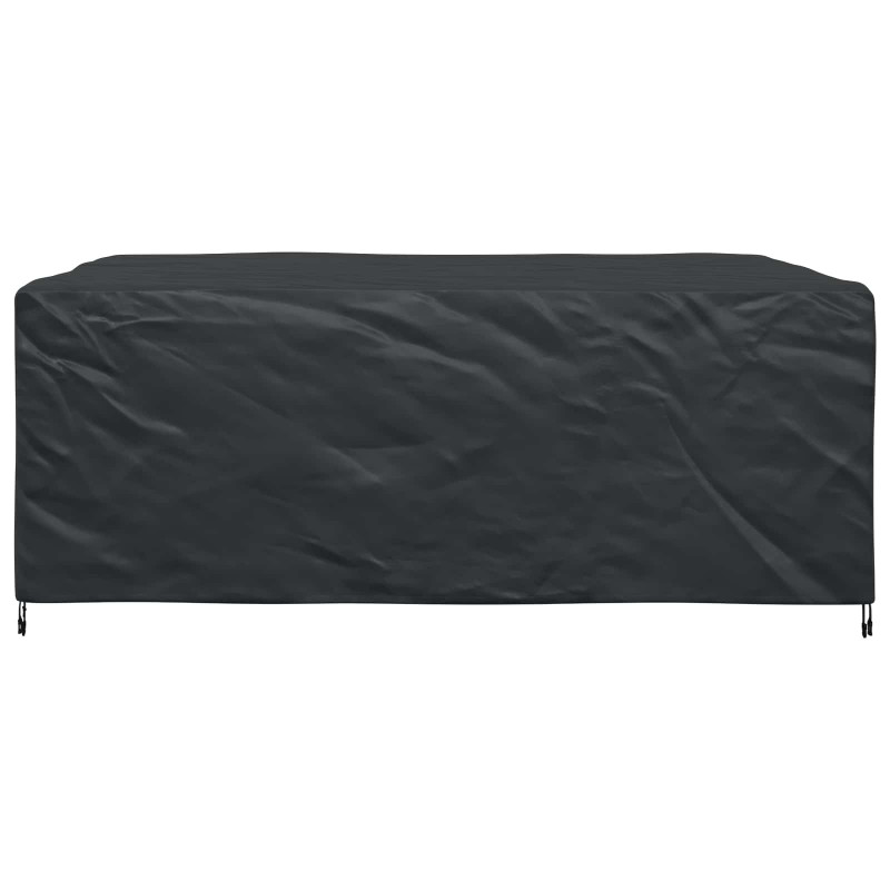 Pokrowiec na meble Gładki Czarny 250 x 210 x 90 cm 210D