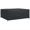 Pokrowiec na meble Gładki Czarny 250 x 210 x 90 cm 600D