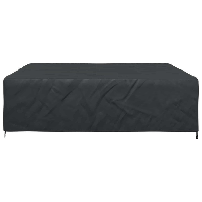 Pokrowiec na meble Gładki Czarny 260 x 260 x 90 cm 210D
