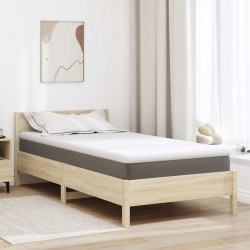 Nakładka na materac Biały 90 x 200 cm Tkanina jacquard