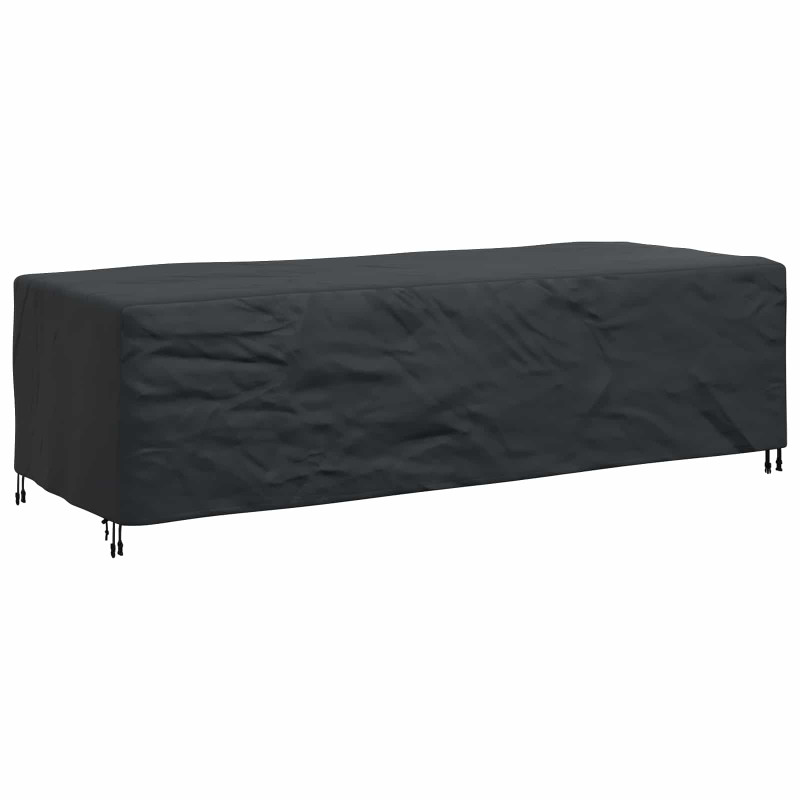 Pokrowiec na meble Gładki Czarny 270 x 110 x 70 cm 210D