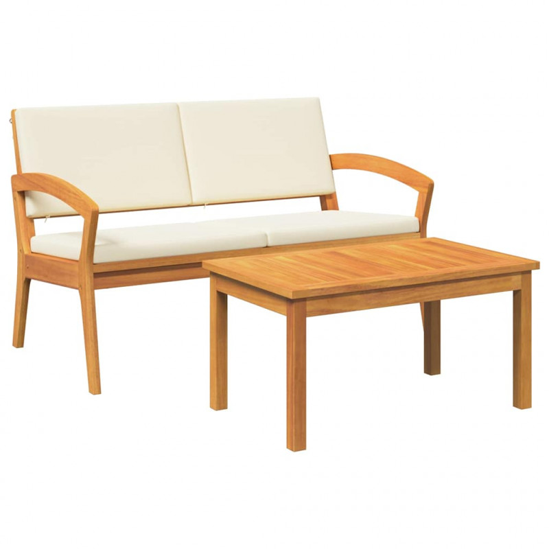 Zestaw bistro 2 pcs Olej Naturalny Lite Drewno Akacji