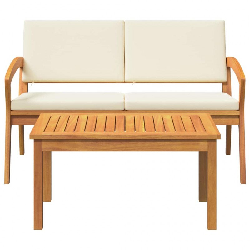 Zestaw bistro 2 pcs Olej Naturalny Lite Drewno Akacji