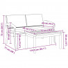 Zestaw bistro 2 pcs Olej Naturalny Lite Drewno Akacji