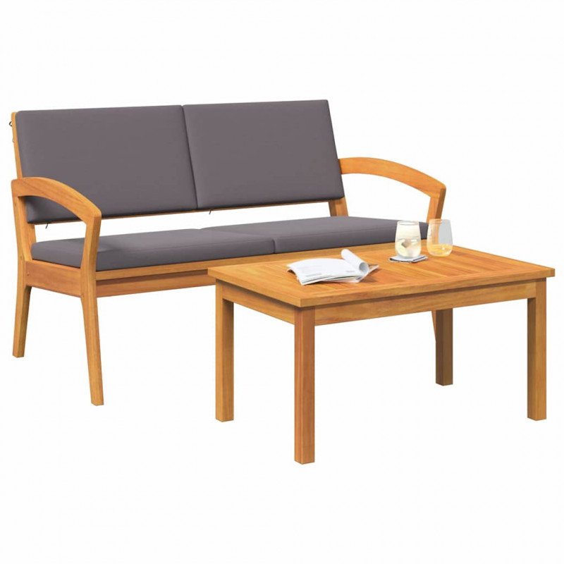 Zestaw bistro 2 pcs Olej Naturalny Lite Drewno Akacji