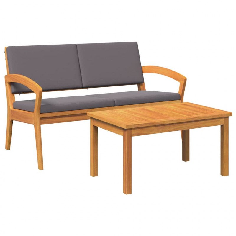Zestaw bistro 2 pcs Olej Naturalny Lite Drewno Akacji