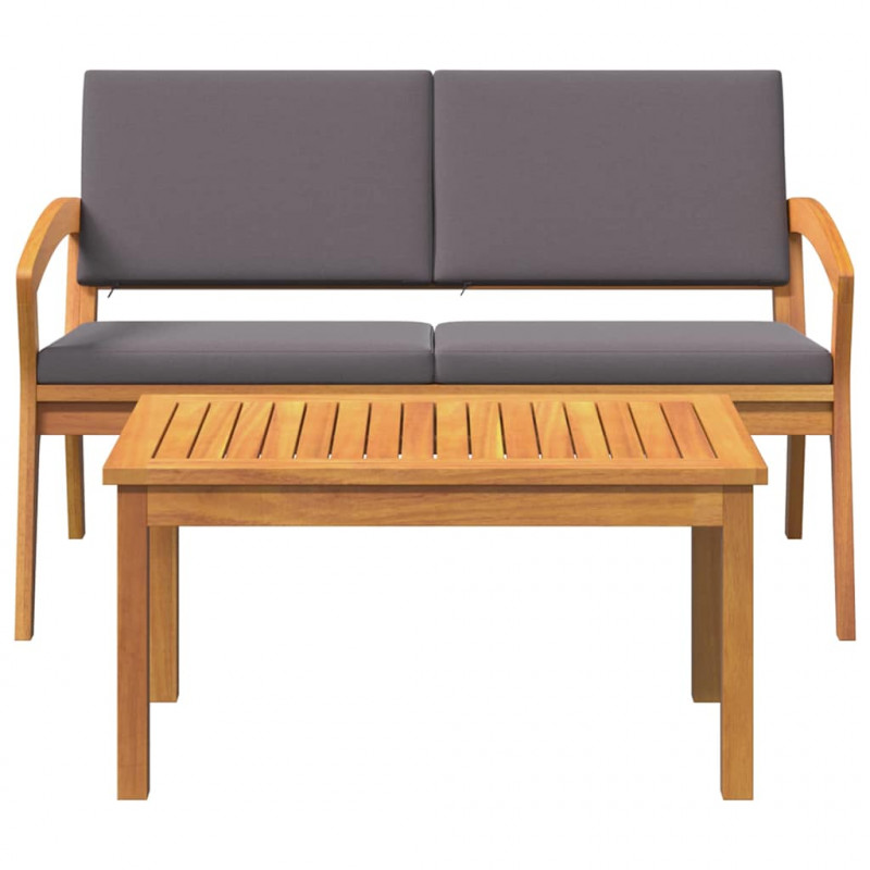 Zestaw bistro 2 pcs Olej Naturalny Lite Drewno Akacji