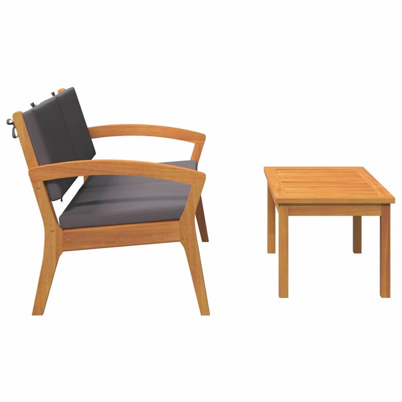 Zestaw bistro 2 pcs Olej Naturalny Lite Drewno Akacji