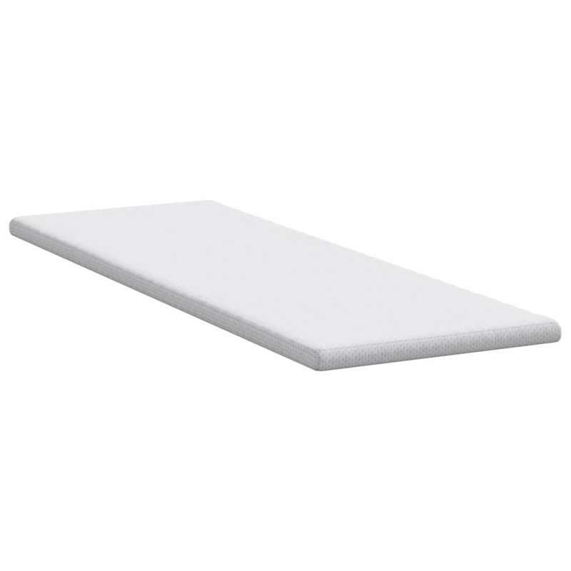 Nakładka na materac Biały 70 x 200 cm Tkanina jacquard