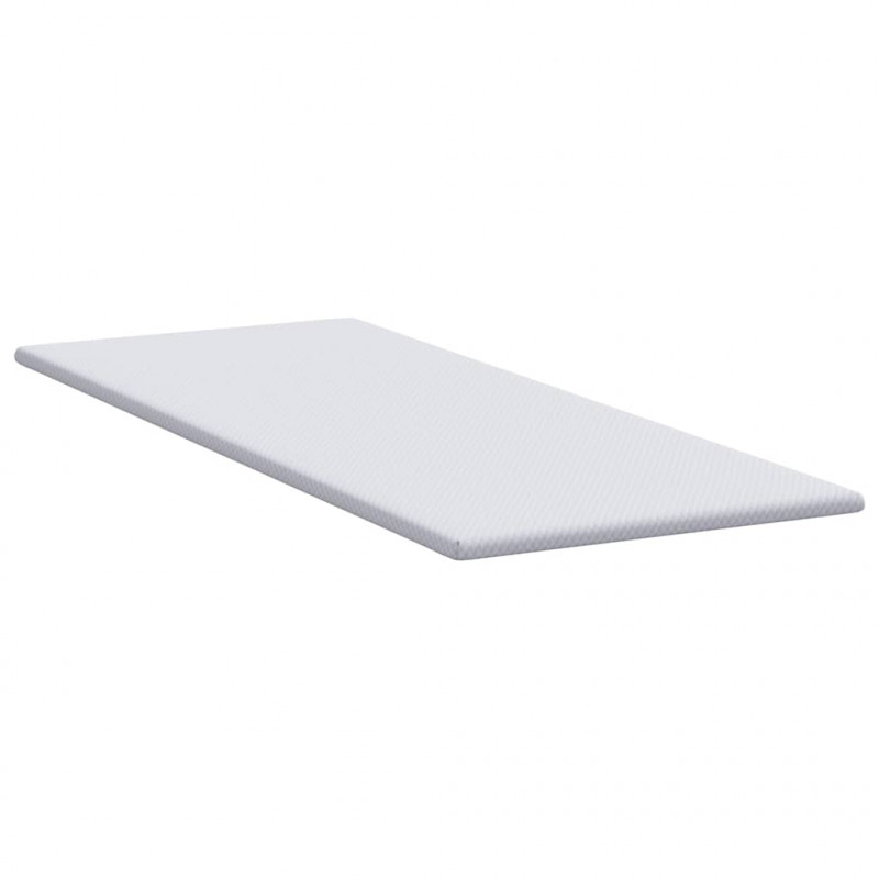 Nakładka na materac Biały 80 x 200 cm Tkanina jacquard