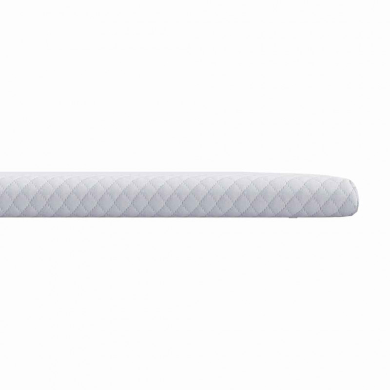 Nakładka na materac Biały 80 x 200 cm Tkanina jacquard
