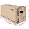 Skrzynka przeprowadzka 20 pcs Naturalny 59 x 31,5 x 31,5 cm