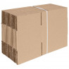 Pudełko składane 50 pcs Naturalny 20 x 15 x 10 cm Tektura