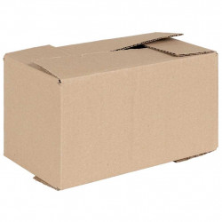 Pudełko składane 50 pcs Naturalny 24 x 13 x 13 cm Tektura