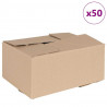 Pudełko składane 50 pcs Naturalny 30 x 21,5 x 14 cm Tektura