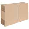 Pudełko składane 50 pcs Naturalny 30 x 21,5 x 14 cm Tektura