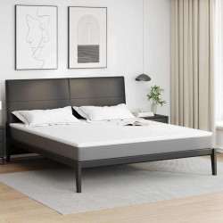 Nakładka na materac Biały 180 x 200 cm Tkanina jacquard