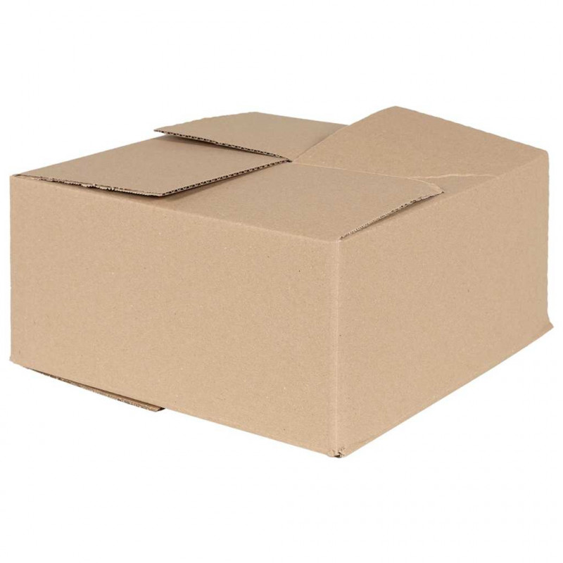Pudełko składane 50 pcs Naturalny 30 x 30 x 15 cm Tektura