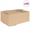 Pudełko składane 50 pcs Naturalny 35 x 24 x 15 cm Tektura