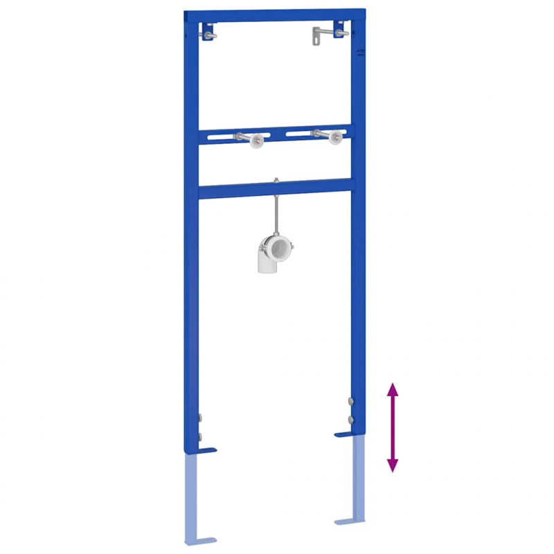 Wspornik ścienny do łazienki Niebieski 50 x 3 x 112 cm