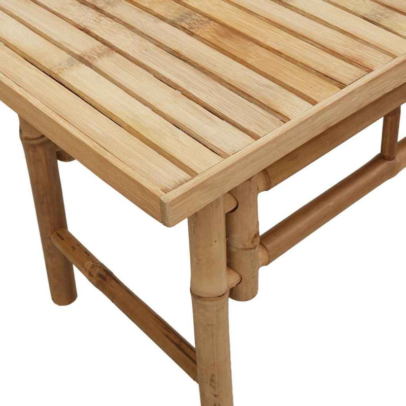 ławka Brązowy 110 x 38 x 45 cm Bambus