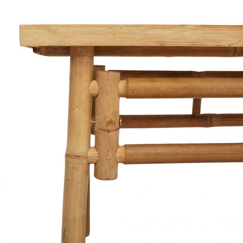 ławka Brązowy 110 x 38 x 45 cm Bambus