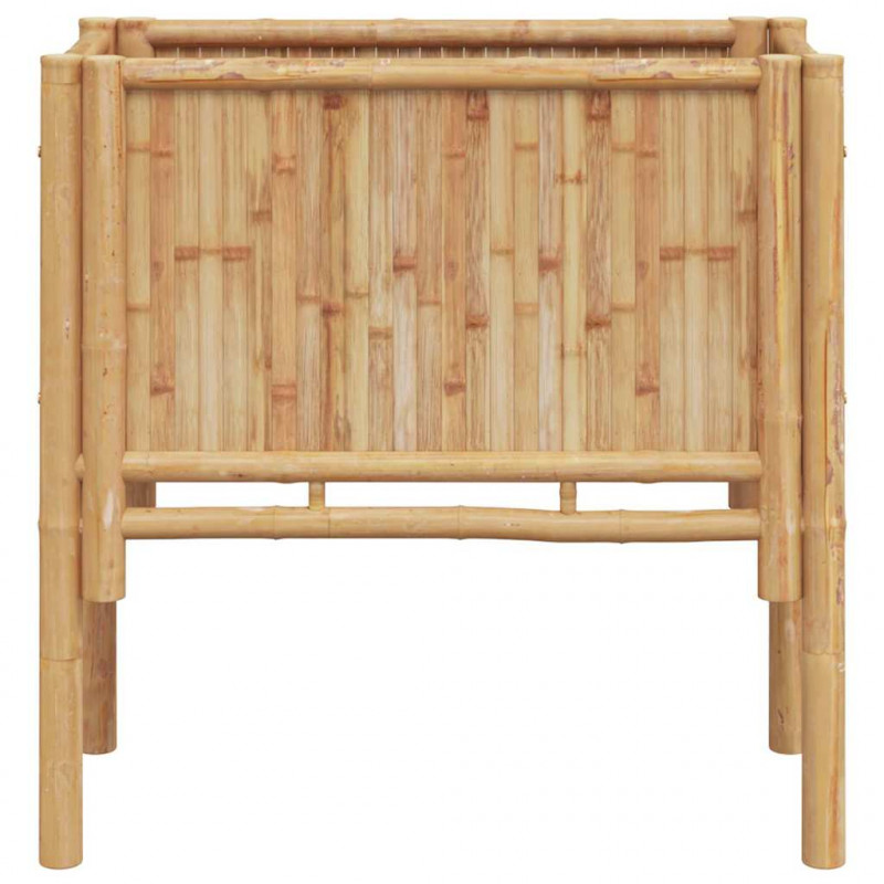 Podniesiony grządka Brązowy 70 x 35 x 70 cm Bambus