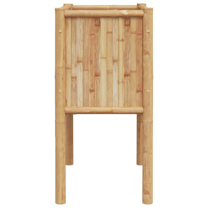 Podniesiony grządka Brązowy 70 x 35 x 70 cm Bambus