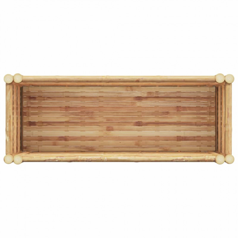 Podniesiony grządka Brązowy 90 x 35 x 70 cm Bambus