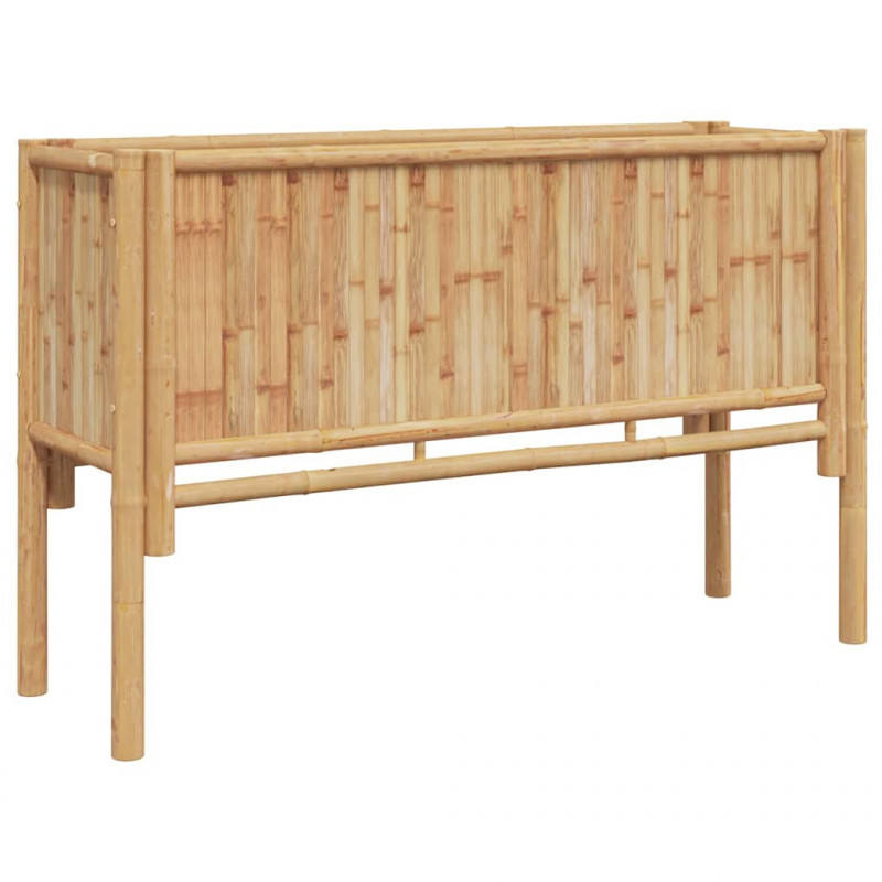 Podniesiony grządka Brązowy 110 x 35 x 70 cm Bambus