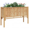 Podniesiony grządka Brązowy 110 x 35 x 70 cm Bambus