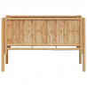 Podniesiony grządka Brązowy 110 x 35 x 70 cm Bambus