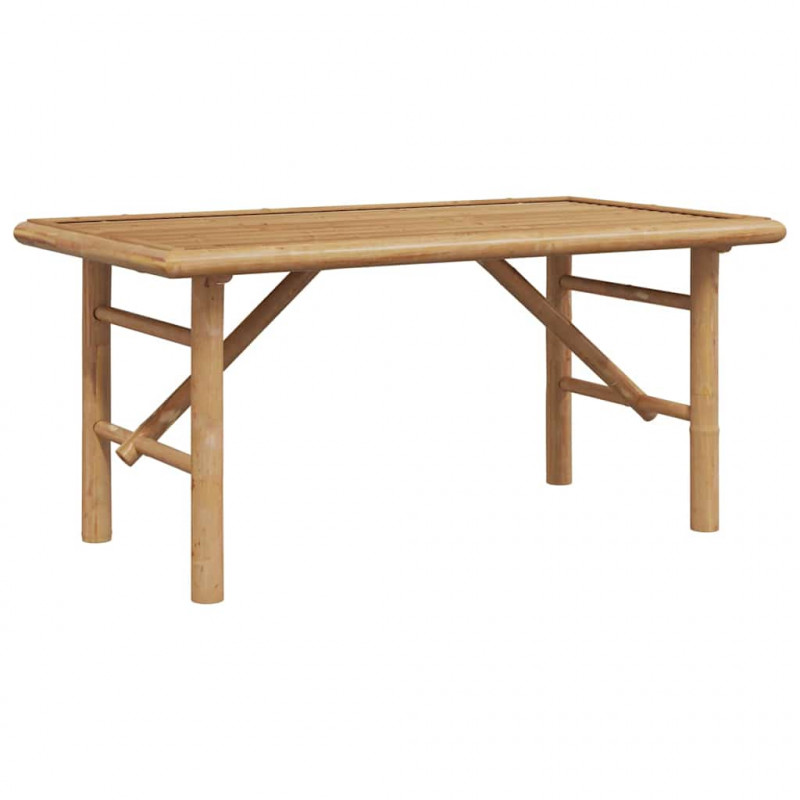 Stolik kawowy Brązowy 90 x 50 x 43 cm Bambus