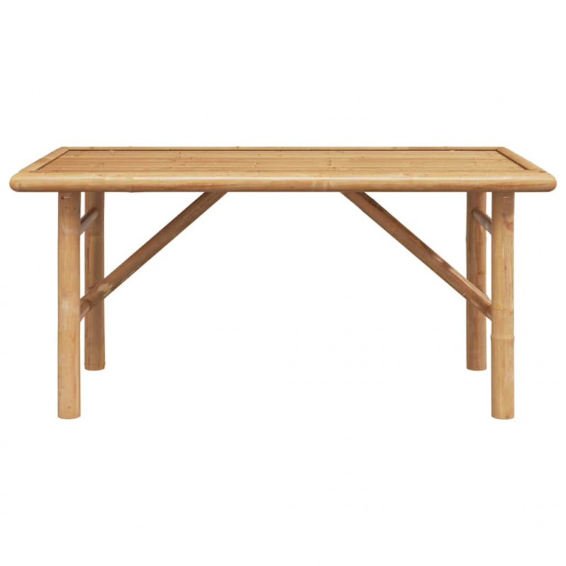 Stolik kawowy Brązowy 90 x 50 x 43 cm Bambus