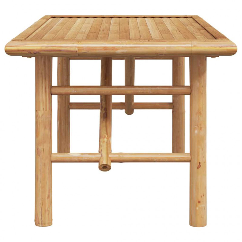 Stolik kawowy Brązowy 90 x 50 x 43 cm Bambus
