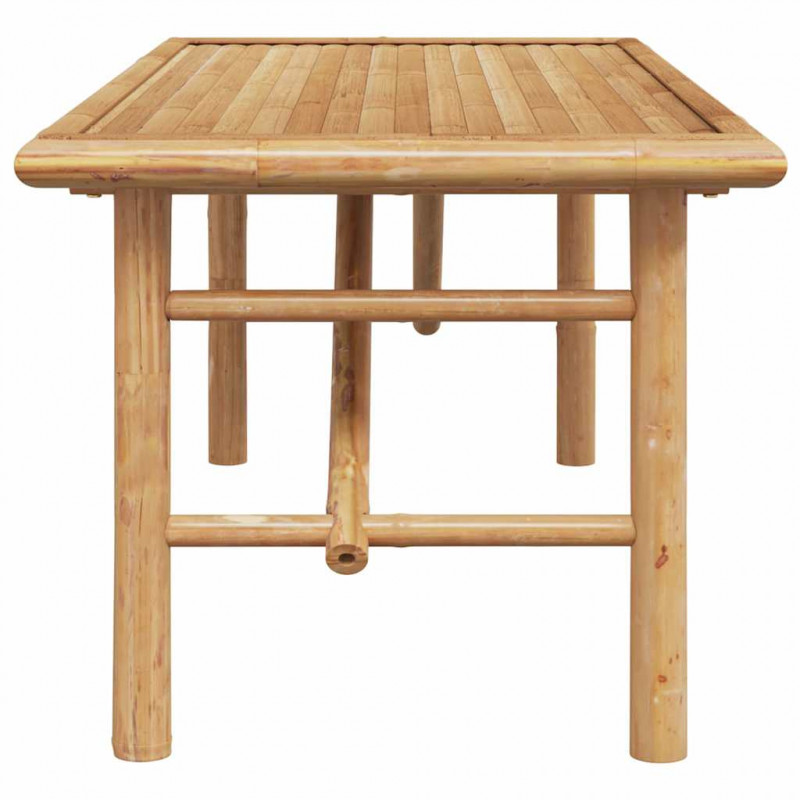 Stolik kawowy Brązowy 110 x 50 x 43 cm Bambus